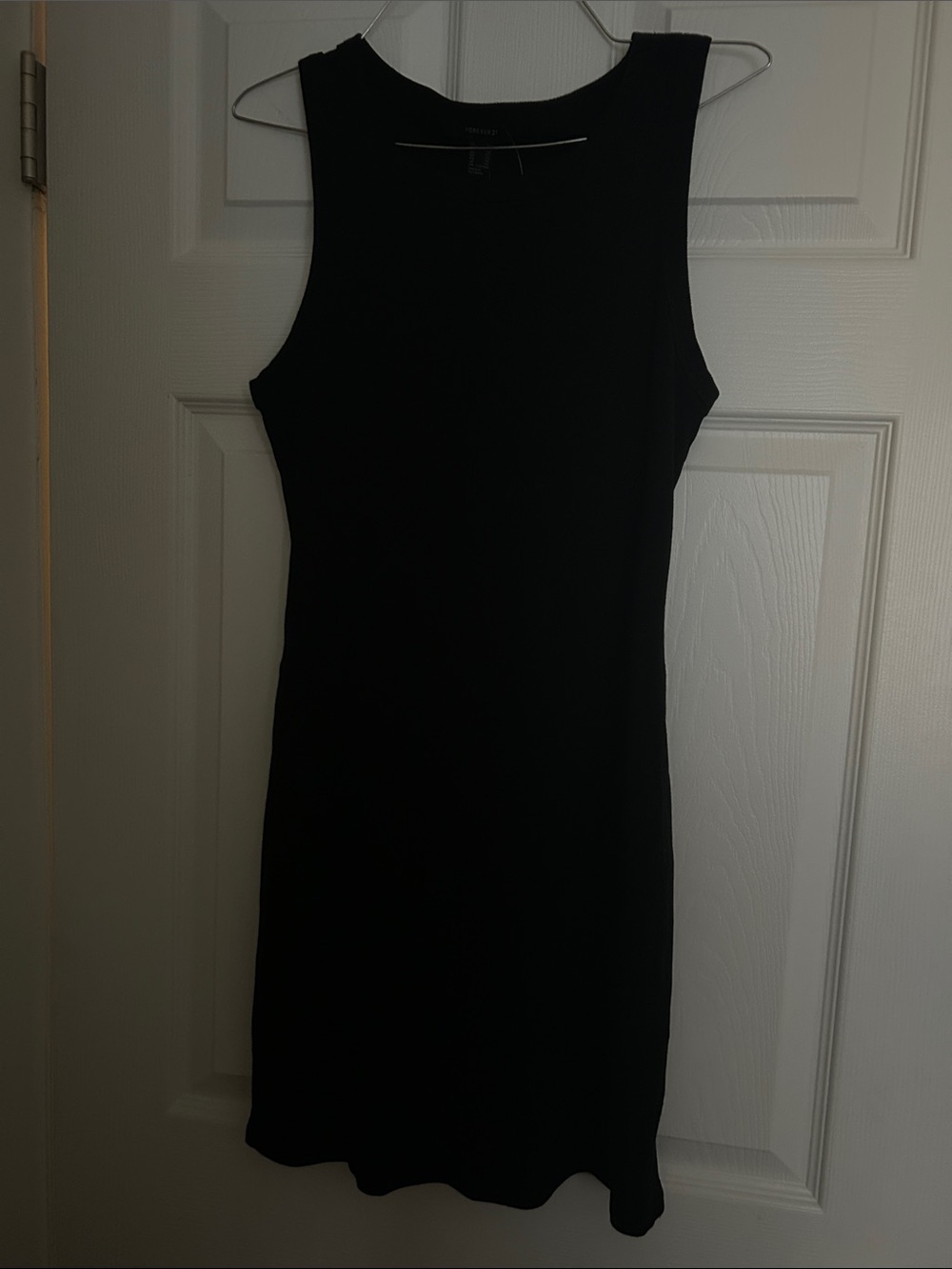 Forever 21 Black Sleeveless Bodycon Mini Dress